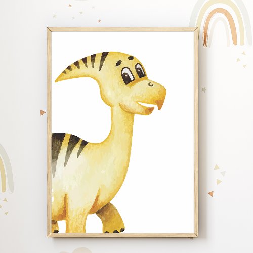 Dinosaur Nursery Poster Dino Kids Room Decor