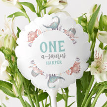 Dinosaur One-A-Saurus 1st Birthday