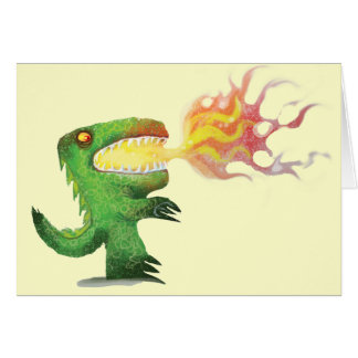 Dinosaur or Dragon by little t and Abdul Rasheed Cards