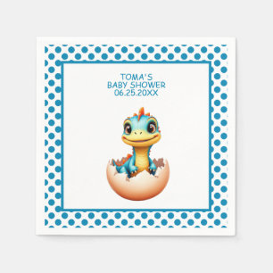 Dinosaur out of Egg 2 Napkins