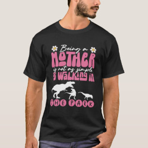 Dinosaur Paleontologist Best Mom Ever Mothers Day T-Shirt
