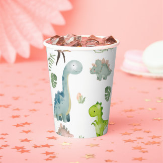 Dinosaur Paper Cups