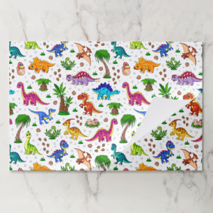 Dinosaur Paper Placemats