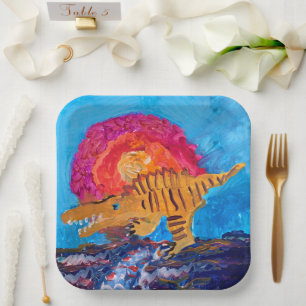 Dinosaur Paper Plates