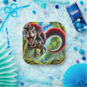 Dinosaur Paper Plates