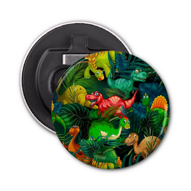 Dinosaur Park Bottle Opener (Front)