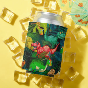 Dinosaur Park Can Cooler