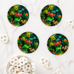 Dinosaur Park Coaster Set