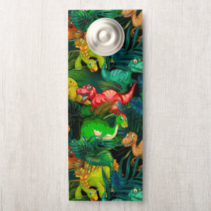 Dinosaur Park Door Hanger