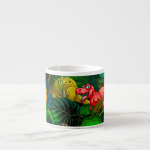 Dinosaur Park Espresso Cup
