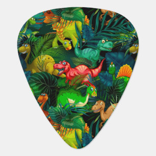 Dinosaur Park Guitar Pick