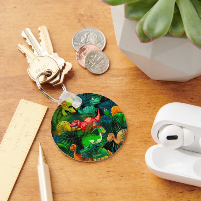 Dinosaur Park Keychain (Desk)