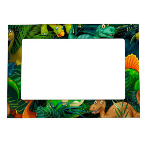 Dinosaur Park Magnetic Frame