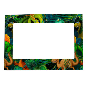 Dinosaur Park Magnetic Frame