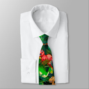 Dinosaur Park Neck Tie