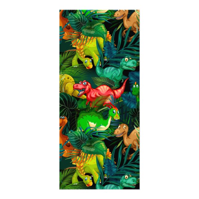 Dinosaur Park Rack Card (Front)