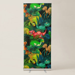 Dinosaur Park Retractable Banner