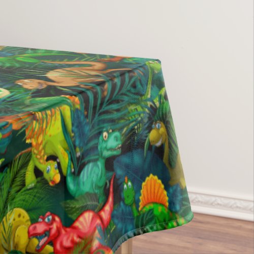 Dinosaur Park Tablecloth