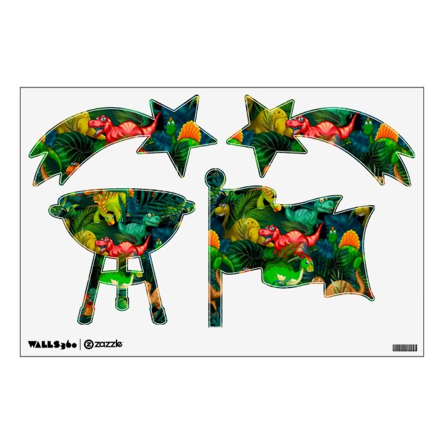Dinosaur Park Wall Decal (Front)