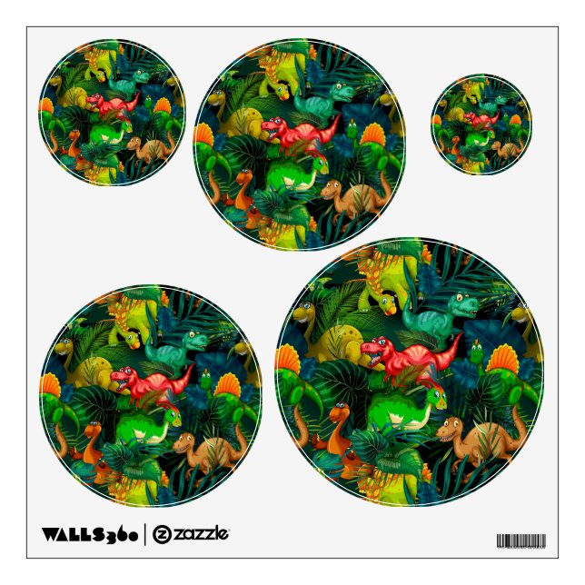 Dinosaur Park Wall Decal (Front)