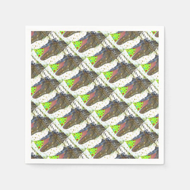 Dinosaur Party Animal Paper Napkins (Front)