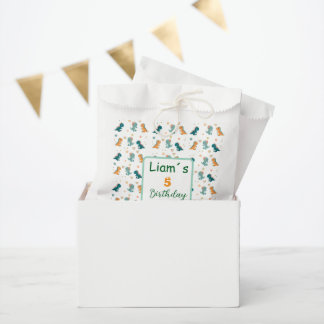 Dinosaur Party Favor Bags