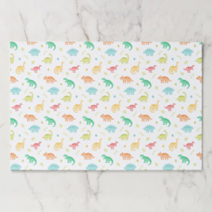 Dinosaur Pattern Birthday Paper Pad