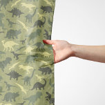 Dinosaur Pattern, Dinosaur Silhouette, Green Dino Scarf<br><div class="desc">Cute,  fun and adorable pattern with dinosaur silhouettes in yellow and green color. Modern and trendy gift,  perfect for the dinosaur lover in your life.</div>