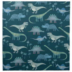 Dinosaur Pattern Fun Cloth Napkin