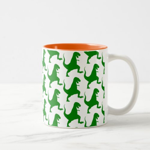 Dinosaur Pattern mug   Cute Kids Mug