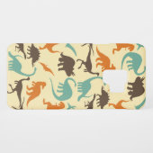 Dinosaur Pattern Silhouette Case-Mate Samsung Galaxy Case (Back (Horizontal))