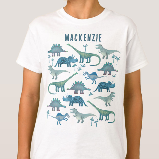 Dinosaur Personalized T-Shirt