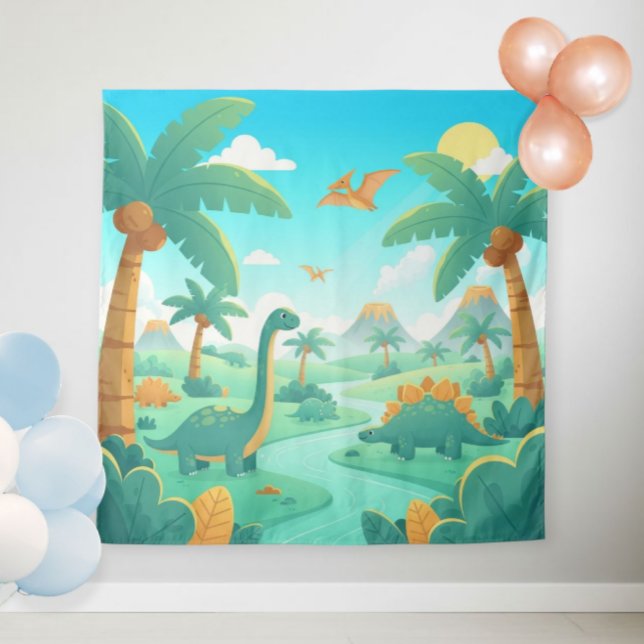 Dinosaur Photo Backdrop for Parties | Dino  (Creator Uploaded)