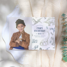 Dinosaur Photo Birthday Party