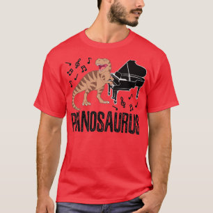 Dinosaur Piano Pianosaurus  T-Shirt
