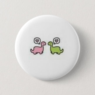 Dinosaur Pinback Button