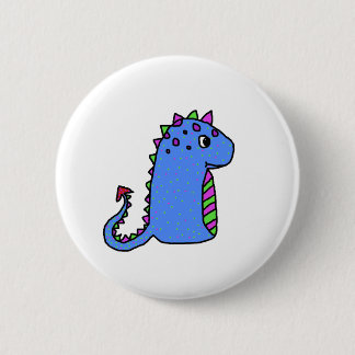 dinosaur pinback button