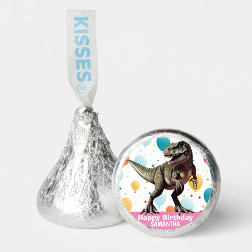 Dinosaur Pink  T Rex Hersheys Kisses