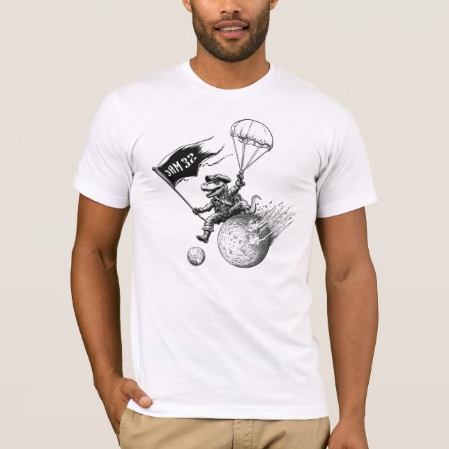 Dinosaur Pirates Meteor Bingo T-Shirt (Front)