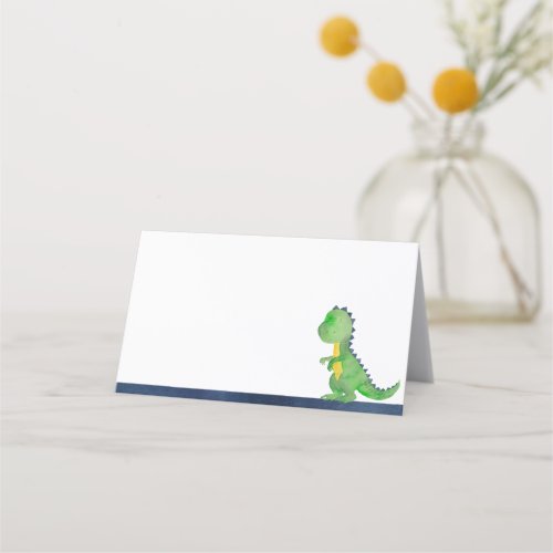 Dinosaur Place Cards  Food Tent Cards
