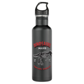 Dinosaur Planet Earth Mesozoic Era | Dinosaur Stainless Steel Water Bottle