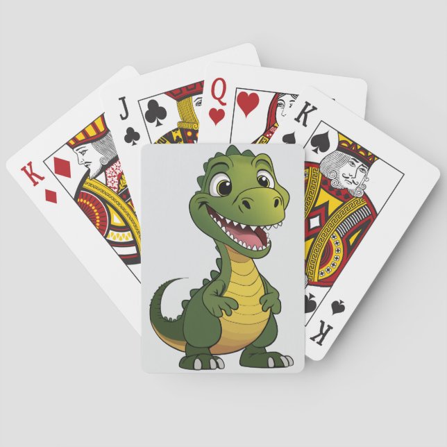 Dinosaur Playing Cards (Back)