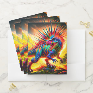 Dinosaur Pocket Folder