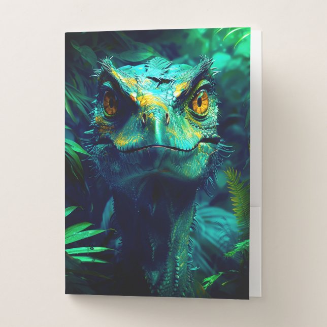 Dinosaur Pocket Folder (Front)
