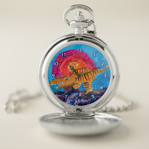 Dinosaur Pocket Watch