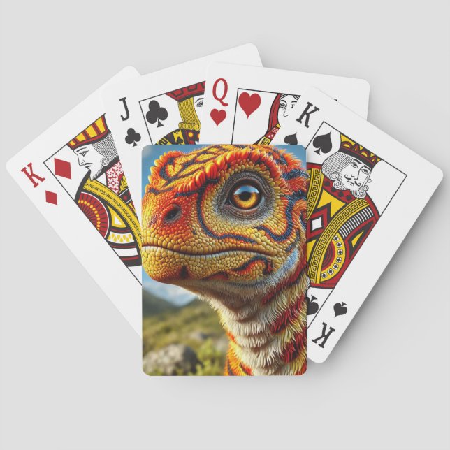 Dinosaur Poker Cards (Back)