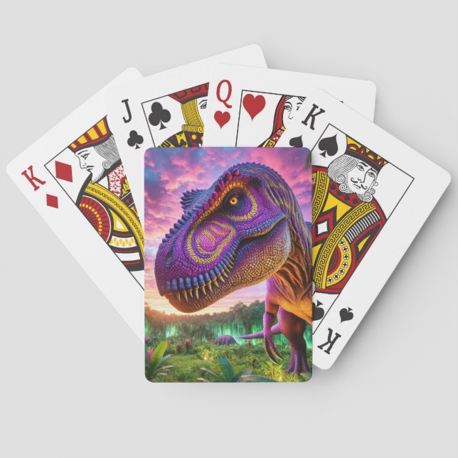 Dinosaur Poker Cards (Back)