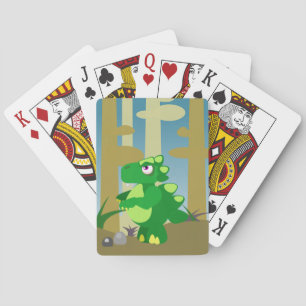 Dinosaur Poker Cards
