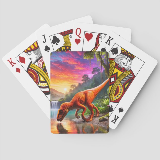 Dinosaur Poker Cards (Back)