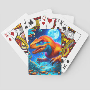 Dinosaur Poker Cards